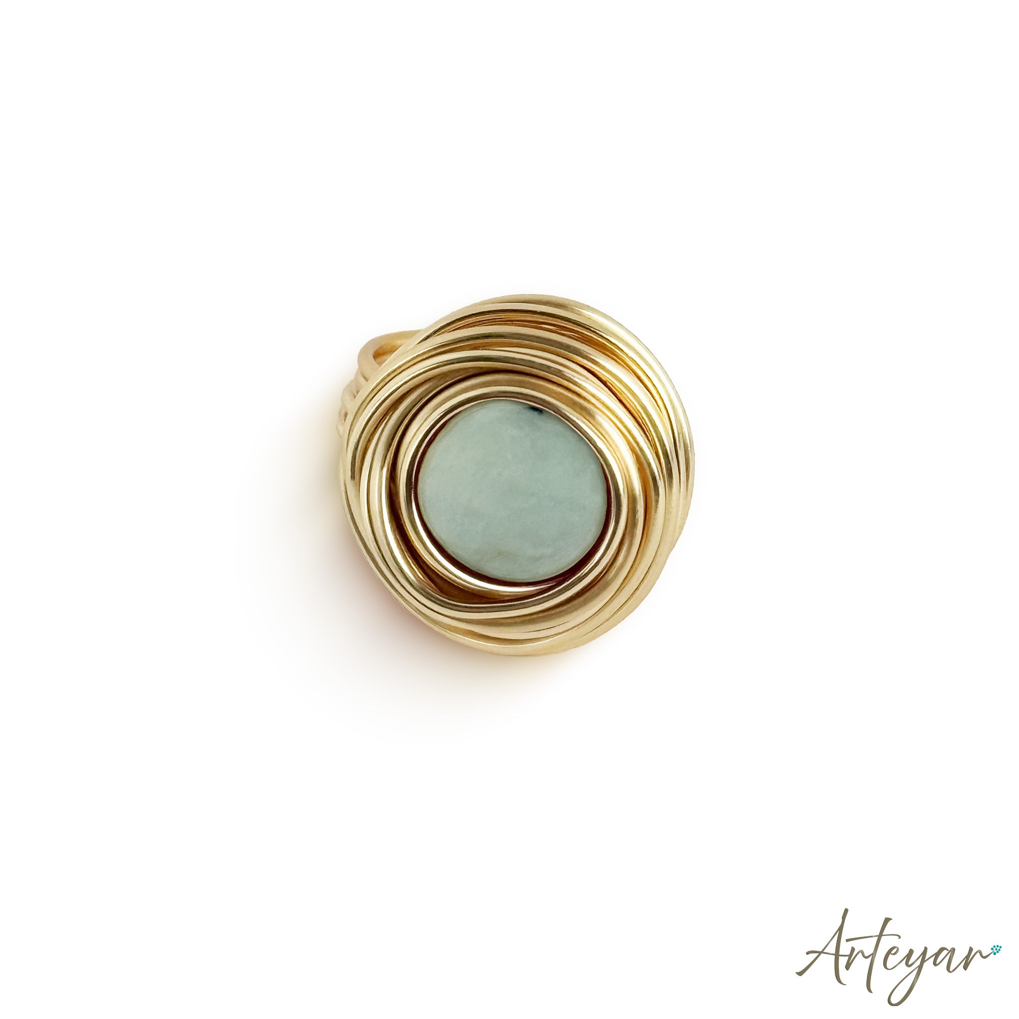 Nest Aquamarine Ring