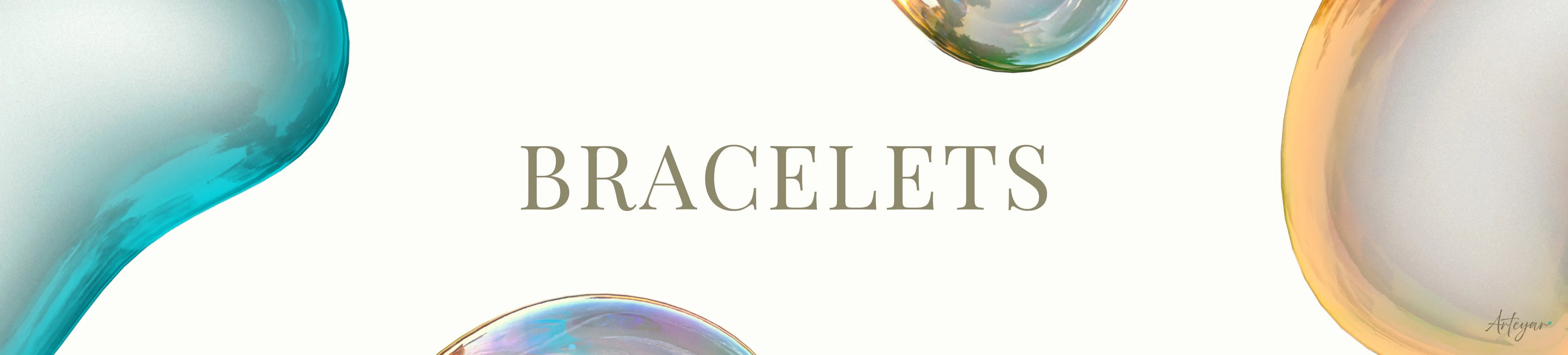 Bracelets collection — handmade gold and gemstone bracelets, delicate chain and stacking bracelets, handcrafted fine jewelry by Arteyar