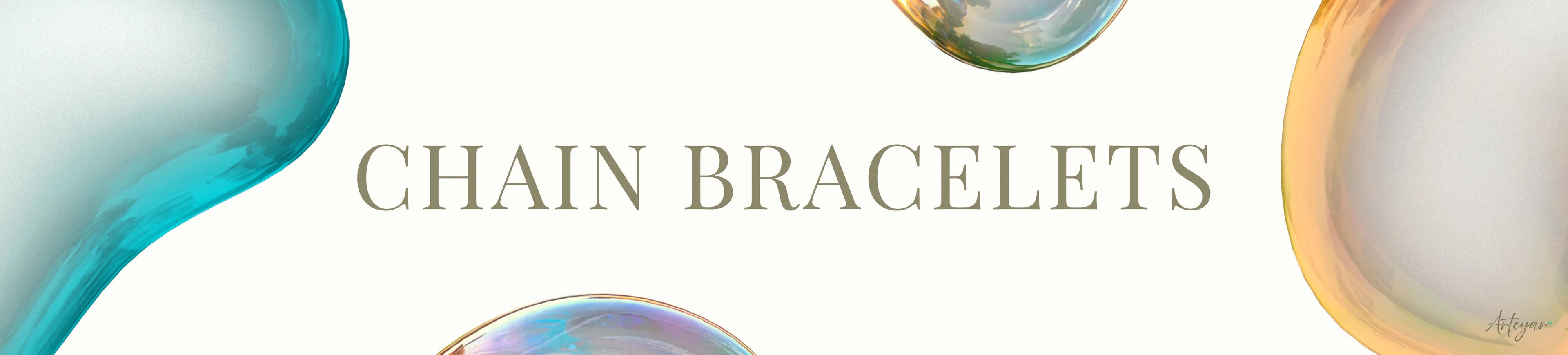 Chain bracelets collection — delicate gold chain bracelets, layering jewelry, elegant wrist accessories by Arteyar