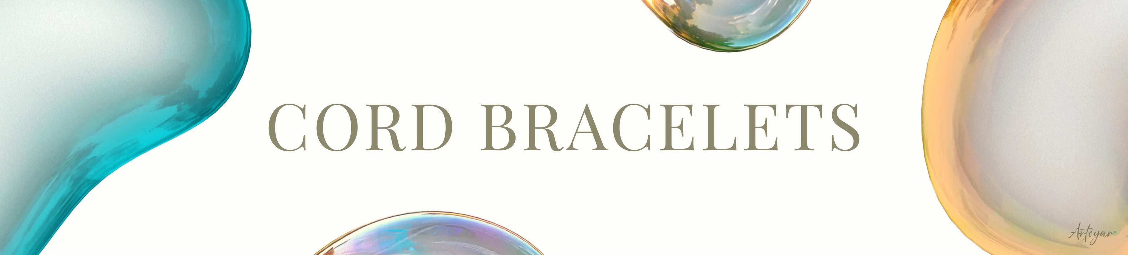 Cord bracelets collection — handmade string bracelets, adjustable woven cord jewelry, handcrafted fine bracelets by Arteyar