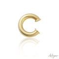 Minimalist Gold-Plated Ear Cuff with Curved Polished Design for Women, Liora by Arteyar, Modern Non-Pierced Jewelry Accessory.