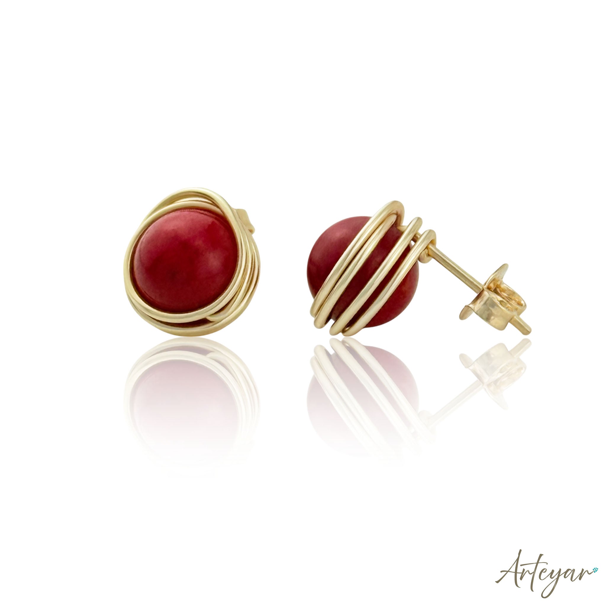 Coralia Stud Earrings