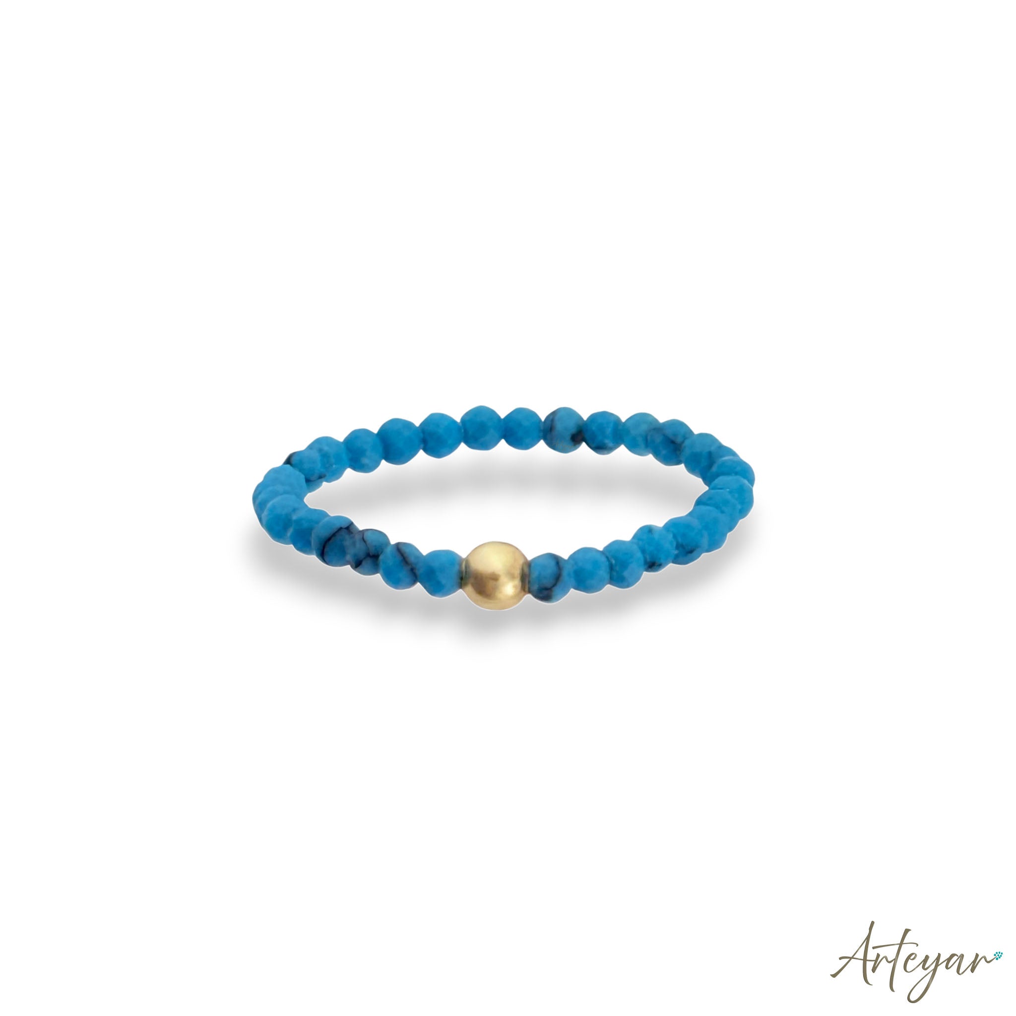 Luce Dark Turquoise Ring