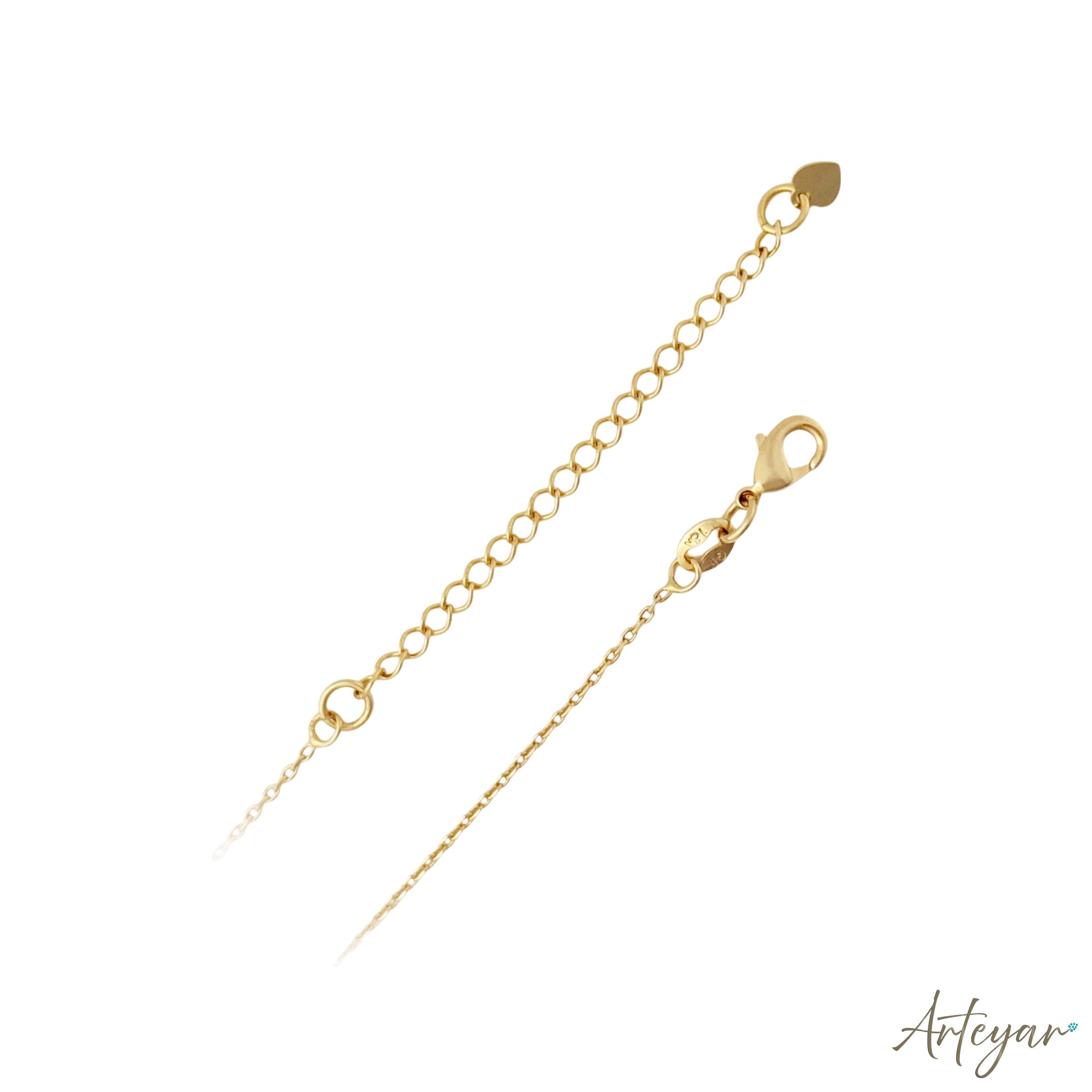 Nexo Amber Crystal Chain Necklace